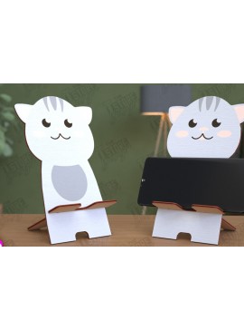 Σετ των 2 Intra απο ξύλο plywood 3mm-4mm πάχος βάσης τηλεφώνου ζώων | 3D  Δίασταση 30x20 cm INTRAFABR-114429768