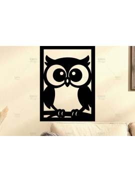 Intra απο ξύλο plywood 3mm-4mm πάχος Animal Wall Art για Νηπιαγωγείο Δίασταση 40x40 cm INTRAFABR-124397502