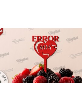 Σετ των 2 Intra απο ξύλο plywood 3mm-4mm πάχος Anti Valentines Cake Topper  Δίασταση 15x15 cm INTRAFABR-111280458