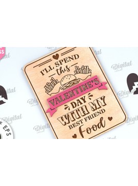 Σετ των 2 Intra απο ξύλο plywood 3mm-4mm πάχος Κάρτα για την ημέρα του Αγίου Βαλεντίνου Κόψιμο με λέιζερ Δίασταση 15x15 cm INTRAFABR-112092724