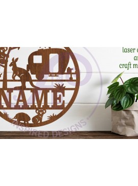 Σετ των 3 Intra απο ξύλο plywood 3mm-4mm πάχος Αυστραλιανή ονομασία τροχόσπιτου  Δίασταση 6x6 cm INTRAFABR-99852559