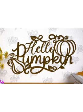 Intra απο ξύλο plywood 3mm-4mm πάχος Φθινοπωρινή Τέχνη τοίχου | Φθινοπωρινό σημάδι | CNC Δίασταση 40x40 cm INTRAFABR-103046622