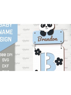 Intra απο ξύλο plywood 3mm-4mm πάχος Πινακίδα ονόματος μωρού . Γράμμα Β Δίασταση 30x20 cm INTRAFABR-90961237