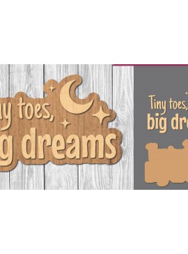 Σετ των 2 Intra απο ξύλο plywood 3mm-4mm πάχος Βρεφικά αποσπάσματα Διακόσμηση κοπής με λέιζερ 20 Δίασταση 15x15 cm INTRAFABR-106887610