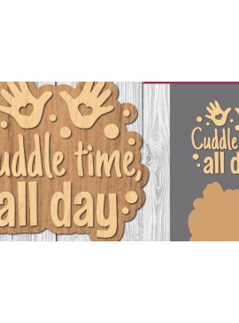 Σετ των 3 Intra απο ξύλο plywood 3mm-4mm πάχος Βρεφικά αποσπάσματα Διακόσμηση κοπής με λέιζερ 22 Δίασταση 15x15 cm INTRAFABR-106887729