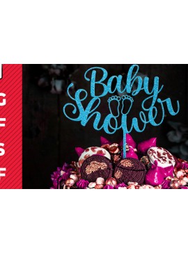 Σετ των 2 Intra απο ξύλο plywood 3mm-4mm πάχος Baby Shower Cake Topper Δίασταση 30x20 cm INTRAFABR-29115625