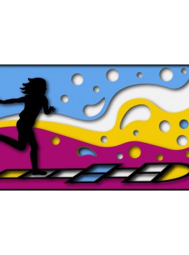 Σετ των 2 Intra απο ξύλο plywood 3mm-4mm πάχος Επιστροφή στο σχολείο Δίασταση 15x15 cm INTRAFABR-35970201