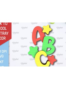 Intra απο ξύλο plywood 3mm-4mm πάχος Επιστροφή στη σχολική βαθμίδα Δίσκος λέιζερ Δίασταση 30x20 cm INTRAFABR-102240438