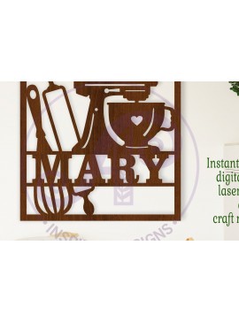 Σετ των 3 Intra απο ξύλο plywood 3mm-4mm πάχος Επιτοίχια επιγραφή ή κάρτα με όνομα Πλατεία Baker Δίασταση 6x6 cm INTRAFABR-112231581