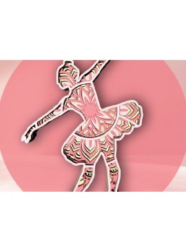 Intra απο ξύλο plywood 3mm-4mm πάχος Μπαλαρίνα, , 4 στρώσεις Δίασταση 30x20 cm INTRAFABR-35311573