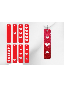 Σετ των 3 Intra απο ξύλο plywood 3mm-4mm πάχος Σκουλαρίκια Bar, Σκουλαρίκια Αγίου Βαλεντίνου Δίασταση 3x3 cm INTRAFABR-7259611