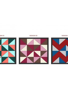 Intra απο ξύλο plywood 3mm-4mm πάχος Σχέδια πάπλωμα αχυρώνα / Διακοσμήσεις αγροικιών Δίασταση 30x20 cm INTRAFABR-41862022