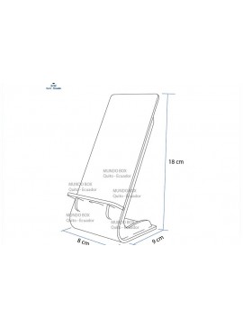 Σετ των 2 Intra απο ξύλο plywood 3mm-4mm πάχος Βάση κινητού τηλεφώνου ή κινητό τηλέφωνο, κινητό τηλέφωνο Δίασταση 30x20 cm INTRAFABR-119309219
