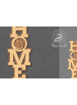 Σετ των 3 Intra απο ξύλο plywood 3mm-4mm πάχος Διακόσμηση κοπής με λέιζερ σπιτιού μπέιζμπολ 2 Δίασταση 15x15 cm INTRAFABR-120389664