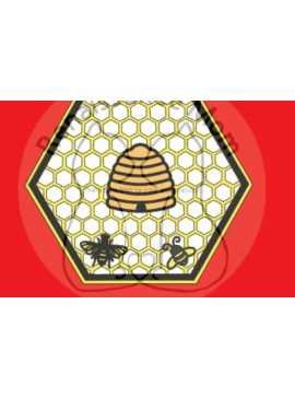 Σετ των 2 Intra απο ξύλο plywood 3mm-4mm πάχος Banner ή Cake Topper Δίασταση 30x20 cm INTRAFABR-4056908