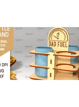 Σετ των 2 Intra απο ξύλο plywood 3mm-4mm πάχος Βάση μπουκαλιών μπύρας Ξύλινη Δίασταση 30x20 cm INTRAFABR-96803128