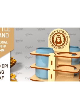 Intra απο ξύλο plywood 3mm-4mm πάχος Βάση μπουκαλιών μπύρας Ξύλινη Δίασταση 30x20 cm INTRAFABR-96803060