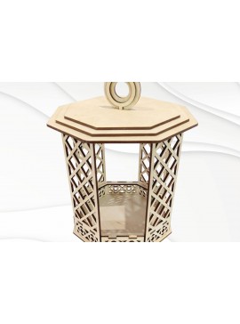 Σετ των 2 Intra απο ξύλο plywood 3mm-4mm πάχος Bird Feeder Garden Decor Design  Δίασταση 40x40 cm INTRAFABR-118829986