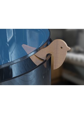 Intra απο ξύλο plywood 3mm-4mm πάχος Bird . Pot Prop Δίασταση 30x20 cm INTRAFABR-79049616