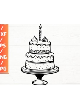 Σετ των 3 Intra απο ξύλο plywood 3mm-4mm πάχος Τούρτα γενεθλίων , , EPS, JPG, Δίασταση 15x15 cm INTRAFABR-115722806