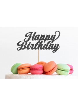 Σετ των 2 Intra απο ξύλο plywood 3mm-4mm πάχος Τούρτα γενεθλίων | Χρόνια Πολλά 5 Δίασταση 15x15 cm INTRAFABR-71096020