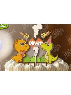 Σετ των 2 Intra απο ξύλο plywood 3mm-4mm πάχος Τούρτα γενεθλίων Topper | CNC Δίασταση 15x15 cm INTRAFABR-122004680