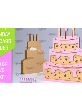 Σετ των 2 Intra απο ξύλο plywood 3mm-4mm πάχος Θήκη δώρου γενεθλίων με Δίασταση 15x15 cm INTRAFABR-96558726