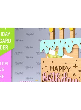 Σετ των 2 Intra απο ξύλο plywood 3mm-4mm πάχος Θήκη δώρου γενεθλίων με Δίασταση 15x15 cm INTRAFABR-96558309