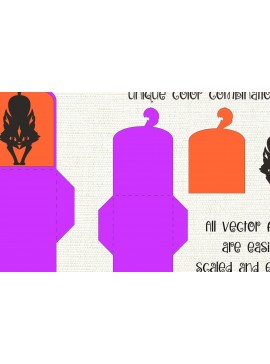 Σετ των 2 Intra απο ξύλο plywood 3mm-4mm πάχος Μαύρη Γάτα Σιλουέτα | Κάτοχος δωροκάρτας Δίασταση 15x15 cm INTRAFABR-100288142