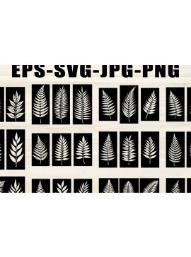 Σετ των 2 Intra απο ξύλο plywood 3mm-4mm πάχος Μαύρο πάνελ κοπής με λέιζερ Δίασταση 20x30 cm INTRAFABR-125389367