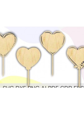Intra απο ξύλο plywood 3mm-4mm πάχος Blank Shape Cake Topper Δίασταση 20x30 cm INTRAFABR-31547692
