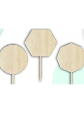 Intra απο ξύλο plywood 3mm-4mm πάχος Blank Shape Cake Topper Δίασταση 20x30 cm INTRAFABR-31085647