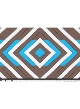 Σετ των 3 Intra απο ξύλο plywood 3mm-4mm πάχος Πάπλωμα κουβέρτας αχυρώνα κοπής με λέιζερ Δίασταση 15x15 cm INTRAFABR-37053726