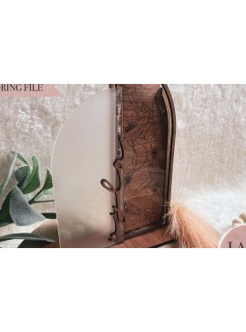 Σετ των 3 Intra απο ξύλο plywood 3mm-4mm πάχος Boho Arch Coin Bank Δίασταση 4x4 cm INTRAFABR-72728651