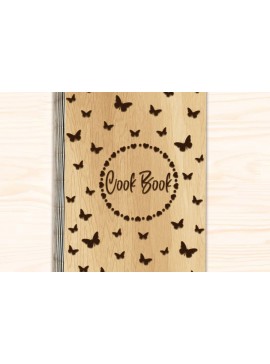 Σετ των 2 Intra απο ξύλο plywood 3mm-4mm πάχος κοπής με λέιζερ Book Box Δίασταση 15x15 cm INTRAFABR-28528950