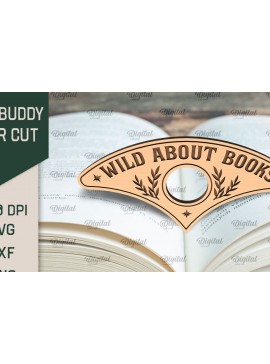 Σετ των 2 Intra απο ξύλο plywood 3mm-4mm πάχος Βιβλίο Buddy . Κάτοχος σελίδας βιβλίου Δίασταση 30x20 cm INTRAFABR-94902053