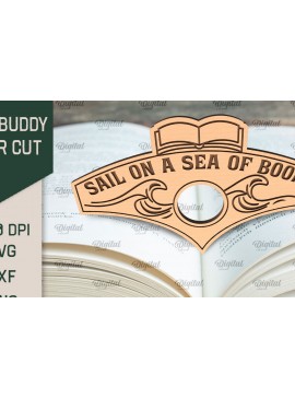 Intra απο ξύλο plywood 3mm-4mm πάχος Βιβλίο Buddy . Κάτοχος σελίδας βιβλίου Δίασταση 30x20 cm INTRAFABR-94901578