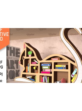 Intra απο ξύλο plywood 3mm-4mm πάχος Διακοσμητικό σταντ ράφι βιβλίου Δίασταση 30x20 cm INTRAFABR-98705926