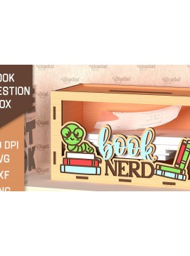 Intra απο ξύλο plywood 3mm-4mm πάχος Βιβλίο Suggestion Box Δίασταση 30x20 cm INTRAFABR-99621120