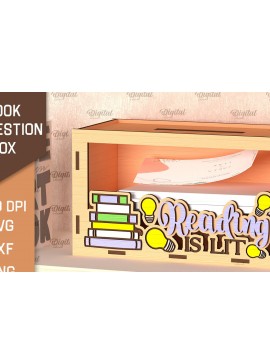 Intra απο ξύλο plywood 3mm-4mm πάχος Βιβλίο Suggestion Box Δίασταση 30x20 cm INTRAFABR-99621370