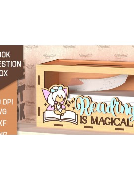 Intra απο ξύλο plywood 3mm-4mm πάχος Βιβλίο Suggestion Box Δίασταση 30x20 cm INTRAFABR-99620893