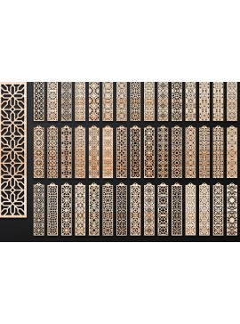 Σετ των 2 Intra απο ξύλο plywood 3mm-4mm πάχος Σελιδοδείκτης δέσμης Cut  Δίασταση 15x15 cm INTRAFABR-125328555