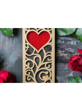 Σετ των 2 Intra απο ξύλο plywood 3mm-4mm πάχος Προσθέστε σελιδοδείκτη αποκοπής Cut  Δίασταση 15x15 cm INTRAFABR-115236331