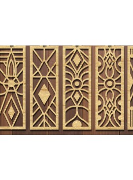 Intra απο ξύλο plywood 3mm-4mm πάχος Σελιδοδείκτης Design Δίασταση 40x40 cm INTRAFABR-68136555