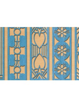 Intra απο ξύλο plywood 3mm-4mm πάχος Σελιδοδείκτης Design Δίασταση 40x40 cm INTRAFABR-67976062