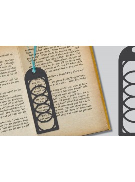 Σετ των 2 Intra απο ξύλο plywood 3mm-4mm πάχος Σελιδοδείκτης  Δίασταση 10x20 cm INTRAFABR-116615159