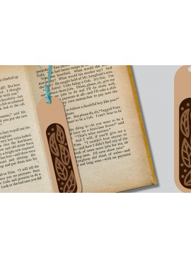 Σετ των 3 Intra απο ξύλο plywood 3mm-4mm πάχος Σελιδοδείκτης  -  Δίασταση 10x20 cm INTRAFABR-117823400