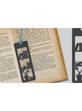 Σετ των 2 Intra απο ξύλο plywood 3mm-4mm πάχος Σελιδοδείκτης  -  Δίασταση 10x20 cm INTRAFABR-117314741