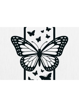 Σετ των 2 Intra απο ξύλο plywood 3mm-4mm πάχος Προσθήκη σελιδοδείκτη Paper Cut Design 11 Δίασταση 15x15 cm INTRAFABR-121029840