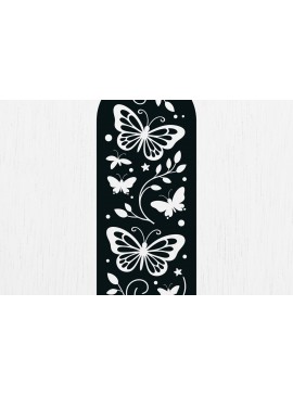 Σετ των 2 Intra απο ξύλο plywood 3mm-4mm πάχος Προσθήκη σελιδοδείκτη Paper Cut Design 15 Δίασταση 15x15 cm INTRAFABR-121111334